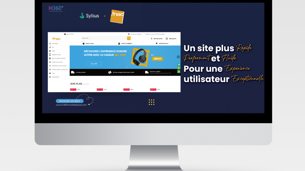 Refonte du site web de la Fnac Tunisie